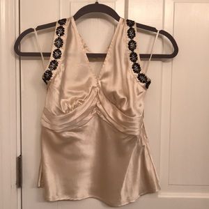 100% silk halter
